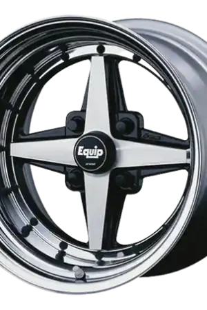 Equip 01 Black Polish 4x100 15x12 -16MM Fresh Stock