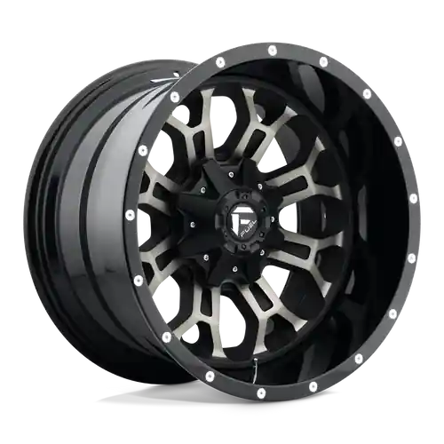 Weekend Sale Fuel 1PC D561 CRUSH 5X139.7/5X150 20X9 +1 GLOSS MACHINED DOUBLE DARK TINT