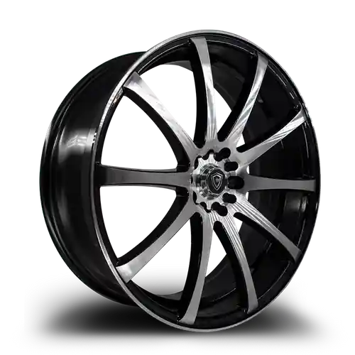 Order Now WHITE DIAMOND W3196 5x114.3 20x8.5+35 BLACK / MACHINED