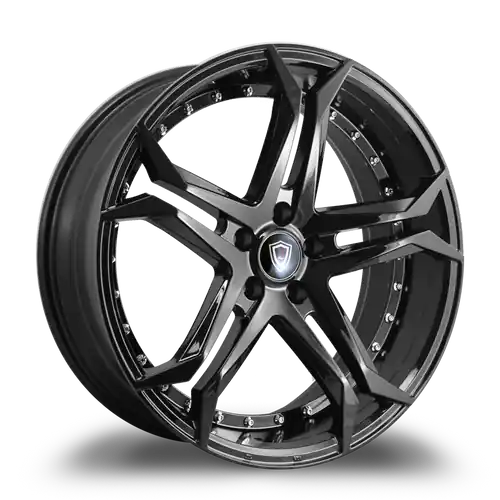 Bulk Order MARQUEE WHEELS M3284 5x120 20x10.5+38 BLACK - GLOSSY BLACK