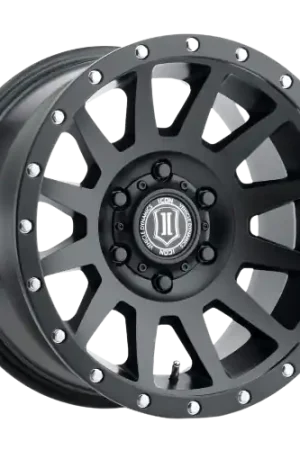 Icon Alloys COMPRESSION 8x180 20x10-19 Satin Black Best Choice