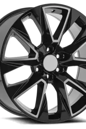 O.E. Revolution C-14 6x139.7 24x10 +30 Gloss Black & Machined Deal