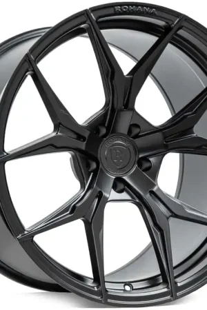 Trusted Brand Rohana Rfx5 Wheel 19x8.5 5x114.3 Matte Black 15mm - FREE T-SHIRT INCLUDED!