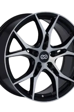 Authentic Enkei Vulcan 5x114.3 18X8.0+45 Black Machined