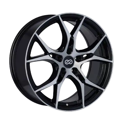 Authentic Enkei Vulcan 5x114.3 18X8.0+45 Black Machined