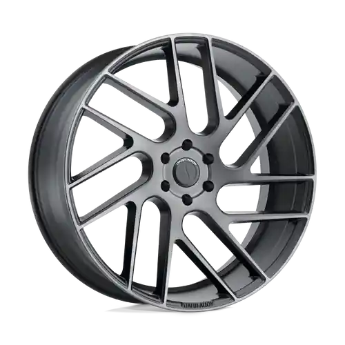 Top Rated Status JUGGERNAUT 6X139.7 24X9.5 +25 CARBON GRAPHITE