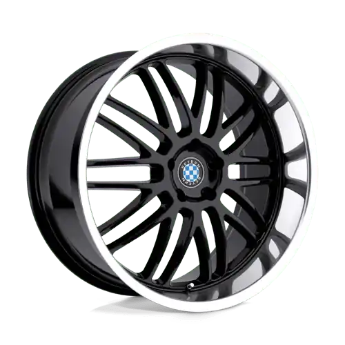 Special Offer Beyern MESH 5X120 17X8 +30 GLOSS BLACK W/ MIRROR CUT LIP