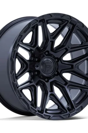 Next Day Delivery Fuel Fc885 Injector Wheel 20x9 5x127 Matte Black 1mm - FREE T-SHIRT INCLUDED!