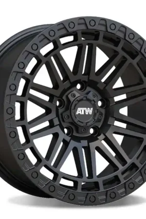 Atw Yukon Wheel 17x8 5x100 Satin Black 30mm YUK1785500 - FREE T-SHIRT INCLUDED! Big Sale