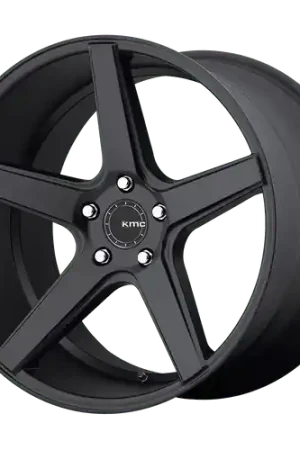 KMC KM685 DISTRICT 5X120 20X10.5 +35 SATIN BLACK Grab Now