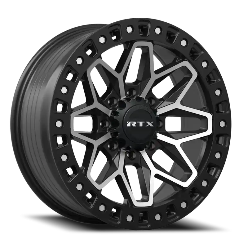 Rtx Zion Wheel 20x9 8x180 Gloss Black Machined 20mm Weekend Sale