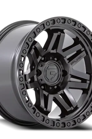 Fuel D810 Syndicate Wheel 17x9 5x127 Black 1mm - FREE T-SHIRT INCLUDED! Buy Today