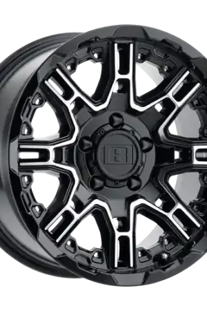 Fresh Stock Level 8 SLINGSHOT 5X150 18X9 +10 GLOSS BLACK W/ MACHINED FACE