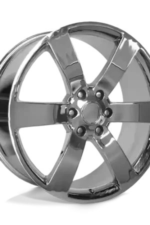 Performance Replicas PR165 6X139.7 24X10 +31 CHROME Mega Sale
