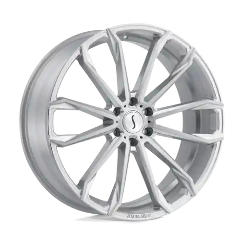 Order Now Status MASTADON 6X120 20X9 +25 SILVER W/ BRUSHED MACHINED FACE
