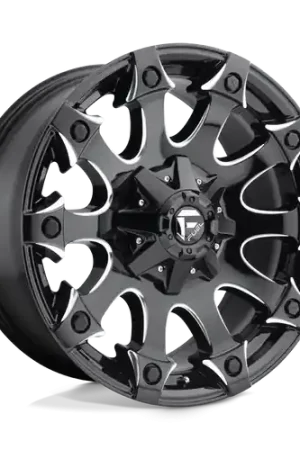 Fuel 1PC D578 BATTLE AXE 5X114.3/5X127 20X10 -18 GLOSS BLACK MILLED Buy Today