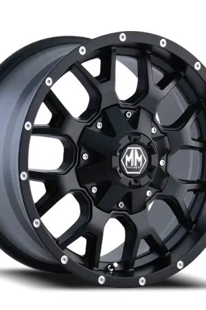 New Release Mayhem Warrior Wheel 18x9 6x135 & 6x139.7 Matte Black 18mm