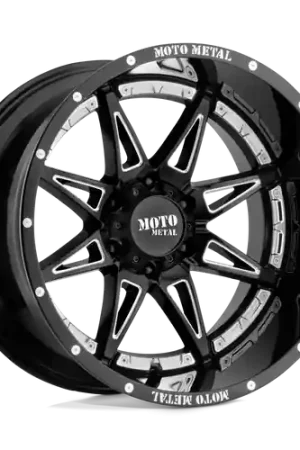 Moto Metal MO993 HYDRA 6X135 20X9 +0 GLOSS BLACK MILLED Original