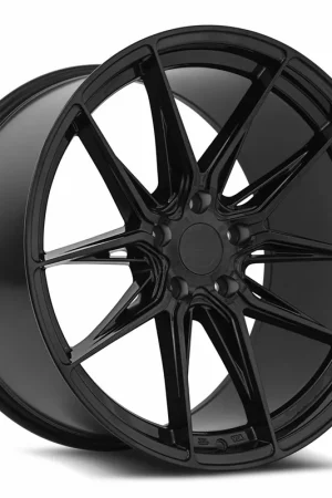 Hassle-Free Returns Mrr Gf13 Wheel 20x11 5x114.3 Black 40mm - FREE T-SHIRT INCLUDED!
