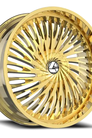 Today Only Azara Aza-526 Wheel 20x8.5 5x114.3 & 5x120 Nano Gold 35mm