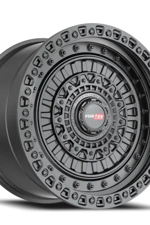 Worldwide Shipping Vortek Vrd-703 Wheel 17x9 6x120 & 6x139.7 Matte Black 12mm