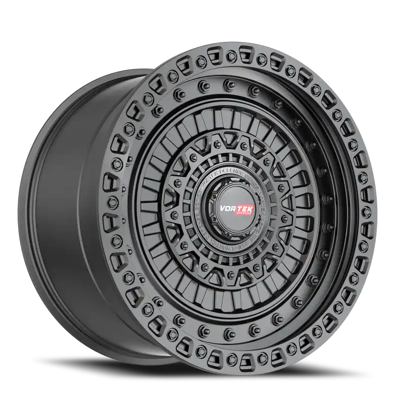 Worldwide Shipping Vortek Vrd-703 Wheel 17x9 6x120 & 6x139.7 Matte Black 12mm