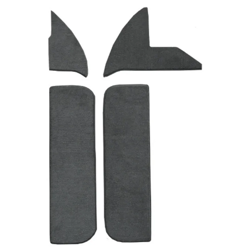 Carpet for 75-76 Dodge W200 Door & Kick Panel Inserts w/Cardboard Cutpile Luxury