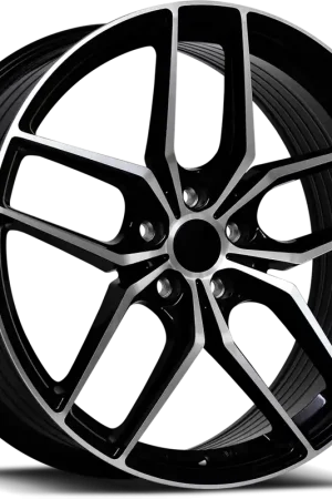 Hot Deal Liquid Metal Rotary Wheel 18x9 5x114.3 Gloss Black Machined 42mm