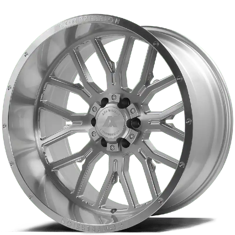 Axe Ax6.1 Wheel 22x12 8x165.1 Silver -44mm - FREE T-SHIRT INCLUDED! Limited Time