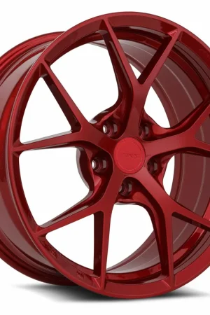 Direct From Factory Mrr Fs6 Wheel 19x10 5x112 Candy Red 35mm - FREE T-SHIRT INCLUDED!