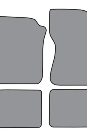 Bulk Order Floor Mats for 1988 Ford Festiva (FO733F FM18R) Cutpile 4Pc