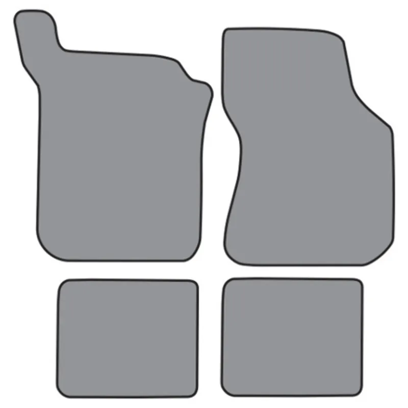 Bulk Order Floor Mats for 1988 Ford Festiva (FO733F FM18R) Cutpile 4Pc