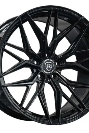 Rohana Rfx17 Wheel 20x10 5x112 Gloss Black 22mm - FREE T-SHIRT INCLUDED! Factory Price