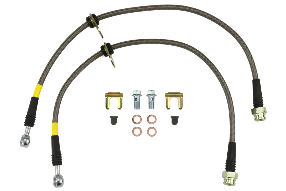 FactionFab Front Stainless Steel Brake Lines - 2002-2005 Subaru WRX Best Choice