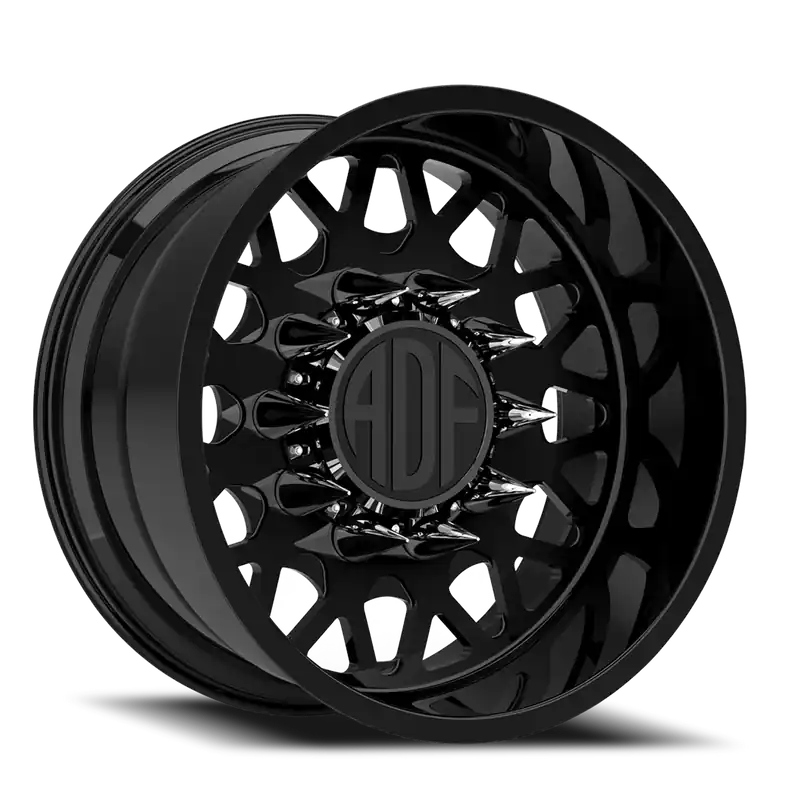 Free Delivery Adf Hot Shot - Wheel 22x12 6x139.7 Gloss Black -40mm - MINIMUM PURCHASE OF 4 - FREE T-SHIRT INCLUDED!