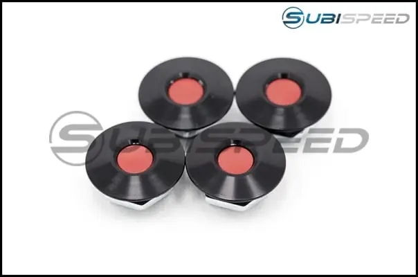 Move Over Racing Bumper Quick Release Kit (Black with Red) - 2013-2016 Scion FR-S / 2013-2020 Subaru BRZ / 2017-2019 Toyota 86 Fast Shipping