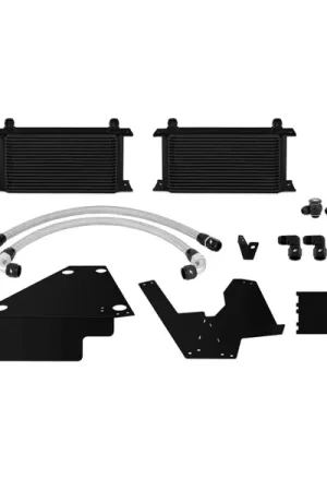 Cheap Mishimoto 08+ Mitsubishi Evolution X Black Oil Cooler Kit