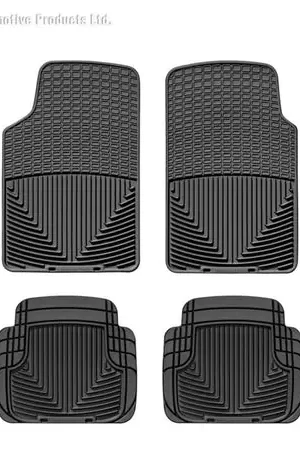 Fresh Stock WT Rubber Mats - Front - Blk