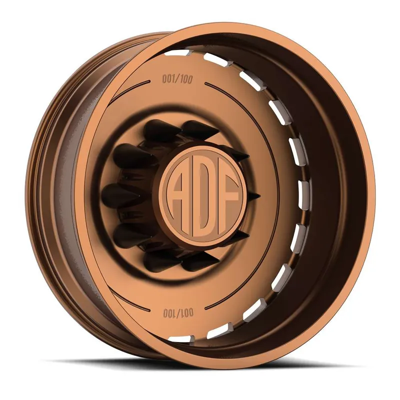Save Now Adf Ltd Dually Wheel 28x8.25 10x225 Bronze -156mm - MINIMUM PURCHASE OF 4 - FREE T-SHIRT INCLUDED!