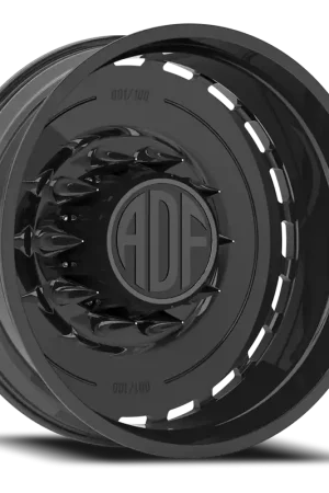 Adf Ltd Dually Wheel 28x8.25 10x225 Gloss Black -156mm - MINIMUM PURCHASE OF 4 - FREE T-SHIRT INCLUDED! Next Day Delivery