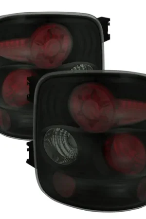 Order Now Spyder Chevy Silverado Stepside 99-04 Euro Style Tail Lights Black Smoke ALT-YD-CS99STS-BSM