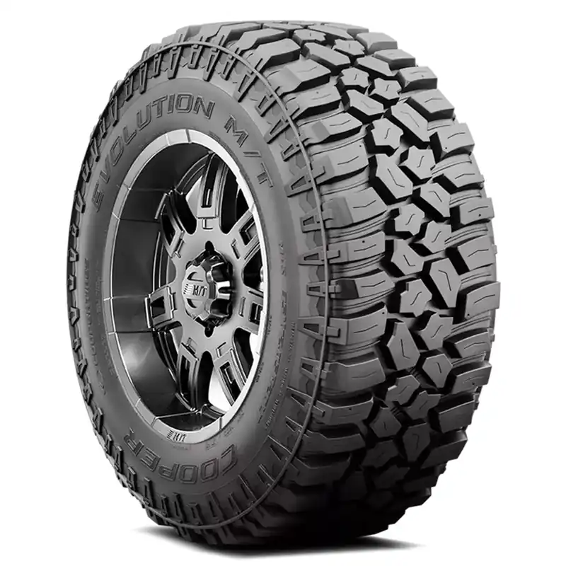 Cooper Evolution M/T Tire 33x12.50R15LT 108Q White Letter - FREE ROAD HAZARD! Luxury