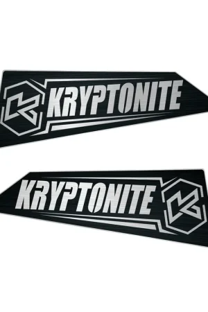 Hot Deal KRYPTONITE UPPER CONTROL ARM STAINLESS LOGO PLATES | 2011–2025 GM HD