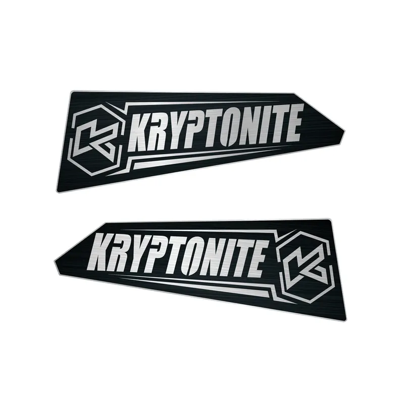 Hot Deal KRYPTONITE UPPER CONTROL ARM STAINLESS LOGO PLATES | 2011–2025 GM HD