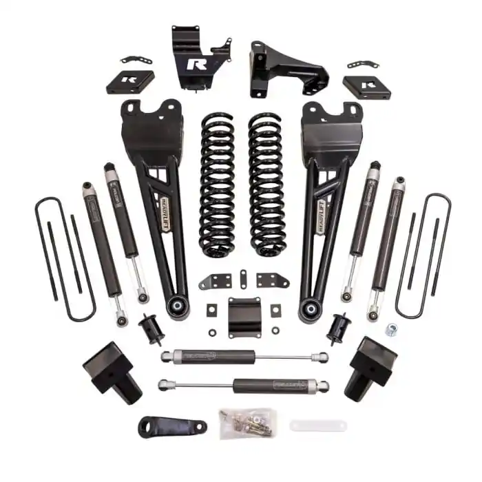 Limited Time ReadyLIFT 6" Coil Spring Lift Kit with Falcon Shocks & Radius Arms | 23-24 Ford SuperDuty