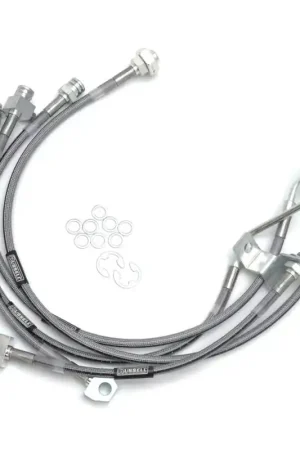 Russell Performance 99-06 Ford Excursion 4WD with 4in-5.5in lift Brake Line Kit Seasonal Sale
