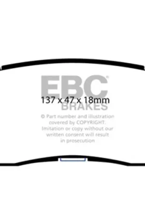 Special Discount EBC 07+ Buick Enclave 3.6 Ultimax2 Rear Brake Pads