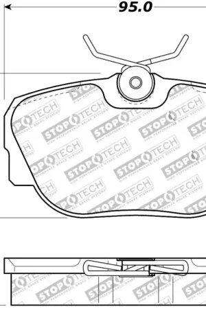Place Order StopTech Street Touring Brake Pads