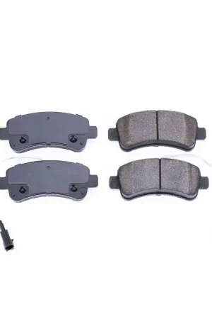 Power Stop 2014 Ram ProMaster 1500 Rear Z16 Evolution Ceramic Brake Pads Crafted