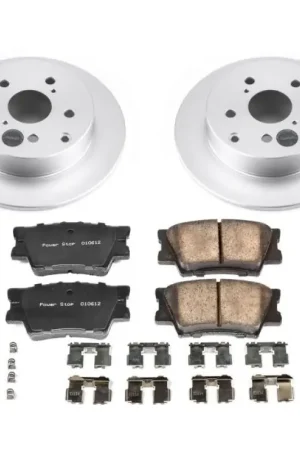Power Stop 09-10 Pontiac Vibe Rear Z17 Evolution Geomet Coated Brake Kit Order Now